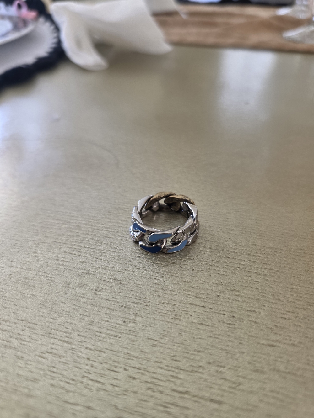 Vuitton  Chain Cuban Link Ring - Women Jewelry